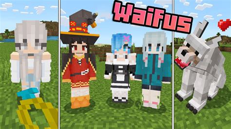 Waifus Addon 1 20 1 19 Mcpe Bedrock Mod 9minecraft Net