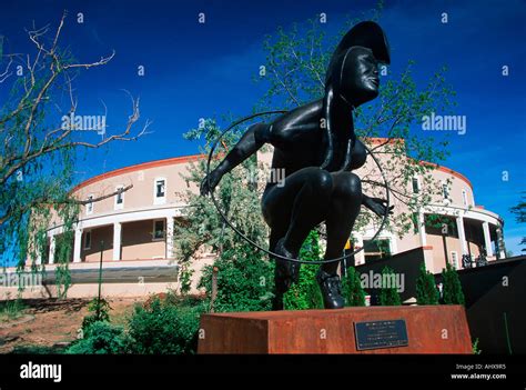 State Capitol Of New Mexico Santa Fe Stock Photo Alamy