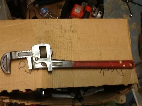 Vintage Plomb Rare Pipe Wrench Antique Price Guide Details Page