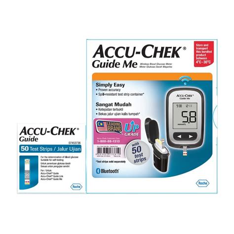 ACCU-CHEK Guide Me Upgrade Pack FOC Test Strips 50'S