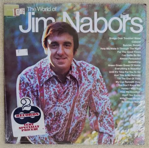 Jim Nabors The World Of Jim Nabors Ss 1973 Lp Lot De 2 Disques