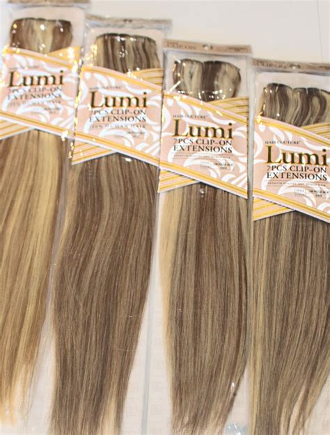 Lumi | Exclusive Highlighted Clip-In Human Hair Extensions 22 ...