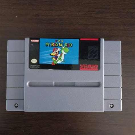 Super Mario World Original Salvando Super Nintendo Snes Shopee Brasil