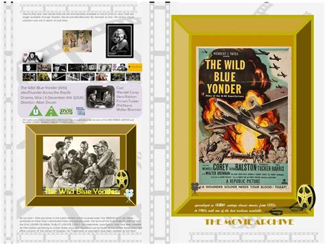 The Wild Blue Yonder Director Allan Dwan Wendell Corey Vera