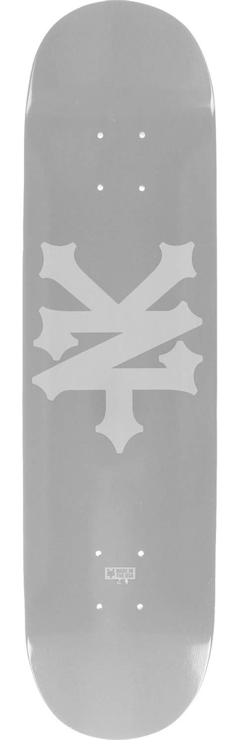 Zoo York Skateboards Big Cracker Silver Skateboard Deck