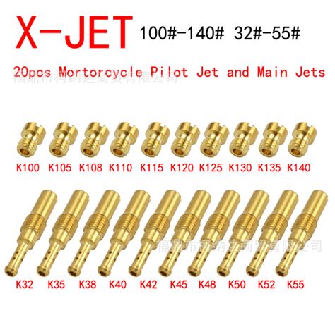 Pcs Set Carburetor Pilot Jet Main Jets Kit For Pwk Keihin Pe Nsr Oko