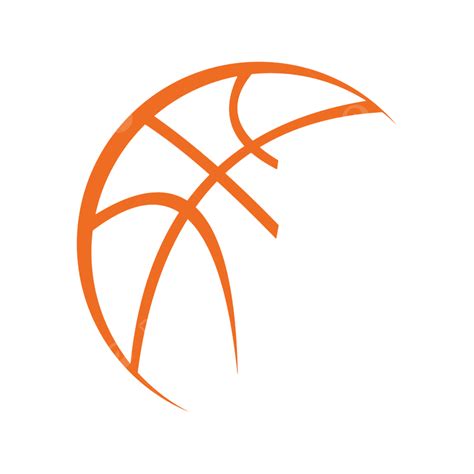 Basketball Sport Clipart Transparent Background, Basketball Logo Template Icon Sport, Activity ...