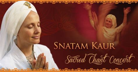 Sacred Chant Concert Tour With Snatam Kaur