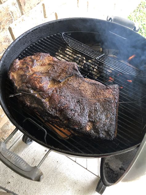 Brisket On A Weber Kettle Pictures Included Food And Drink