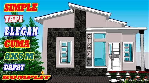 Desain Rumah Minimalis X Meter Kamar Tidur Youtube