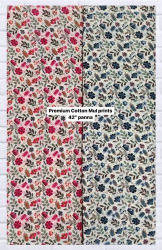 Mul Cotton Fabric Floral Multicolour At Rs 105 Meter In Surat ID