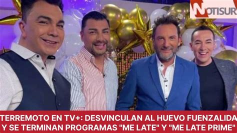 Desvinculan A Daniel Huevo Fuenzalida De Tv Y Terminan Programas Me