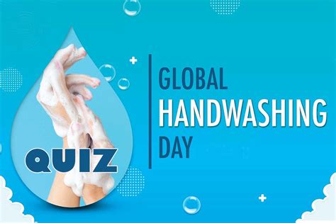 Global Handwashing Day Quiz Bookends