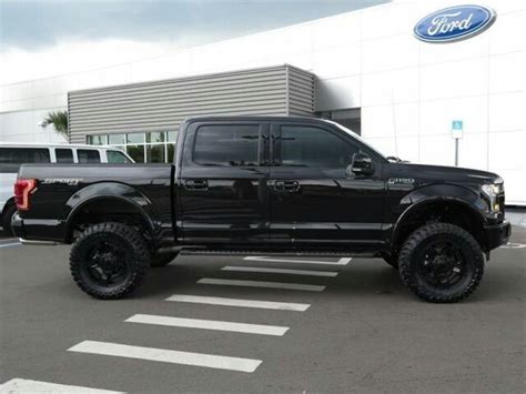 2015 Ford F150 Custom Sport All Black Lifted