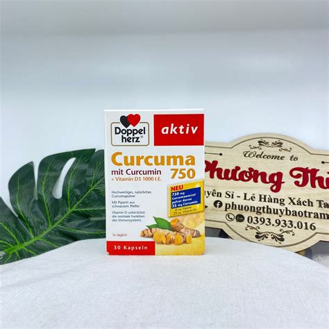 BỔ SUNG TINH CHẤT NGHỆ DOPPEL HERZ CURCUMA 750mg Shopee Việt Nam