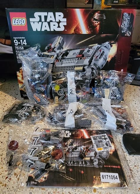 Lego Star Wars Rebel Combat Frigate 75158 Missing Agent Kallus Read