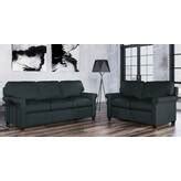 Westland And Birch Altimo 2 Piece Leather Living Room Set Wayfair