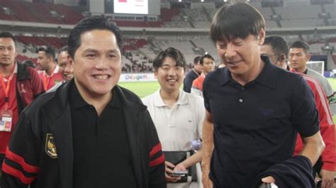 Erick Thohir Berubah Pikiran Kembali Serahkan Timnas Indonesia U 23 Ke