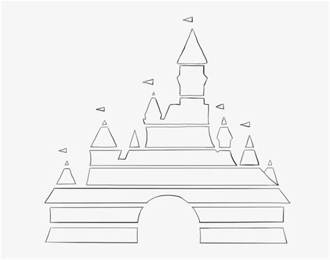 Disney Castle Outline Picture