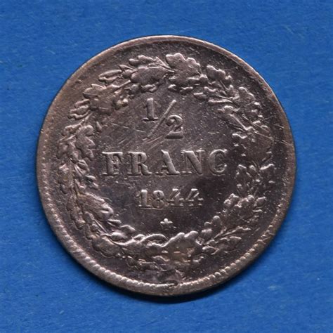 België Leopold I 1831 1865 1 2 Francs 1844 Catawiki