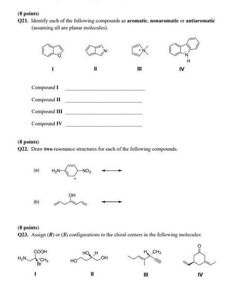 Solved 8 Points Q21 Identify Each Of The Following