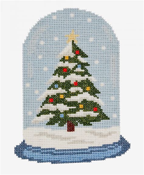 Embroidery Pattern Cross Stitch Christmas Tree - Yarnplaza.com