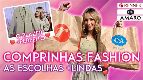 Comprinhas Renner Cea E Amarochocada Os Looks Youtube