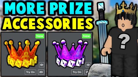 Players Get Awarded These New Crown Accessories Roblox Youtube