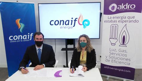 Conaif firma un acuerdo con Aldro para comercializar energía bajo la