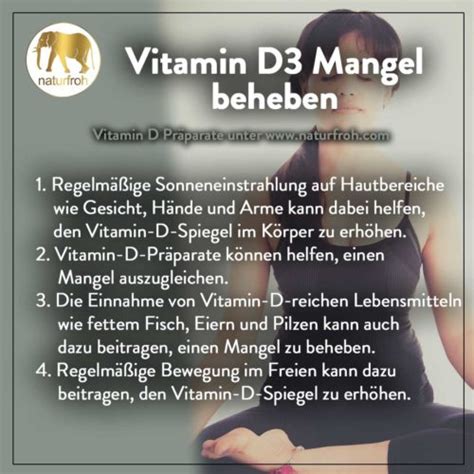 Wie Lange Dauert Es Bis Vitamin D Mangel Behoben Ist