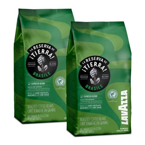 LAVAZZA Tierra Brazil Blend 2 X 1 Kg Kawa Ziarnista Niskie Ceny I