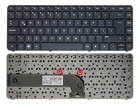 Teclado Hp Pavilion Dv Dv La Negro Espa Ol Env O Gratis