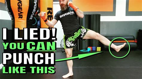 You CAN Punch With Your Back Foot Up Lead Uppercut And Advanced