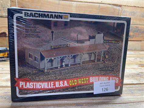 Lot Bachmann Ho Scale Plasticville Old West Building Kits