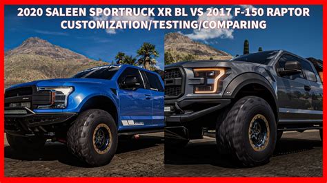 Forza Horizon 5 2020 Saleen Sportruck XR BL VS 2017 F 150 Raptor