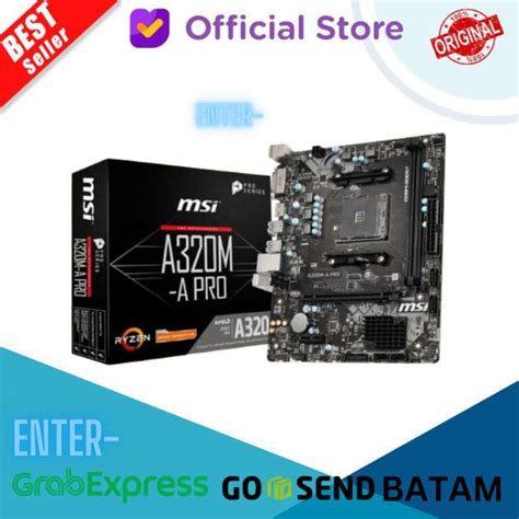 Jual Motherboard Msi Motherboard A M A Pro Am Di Seller Micro