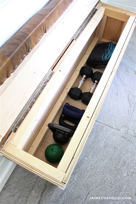 Diy Workout Bench With Storage Jaime Costiglio