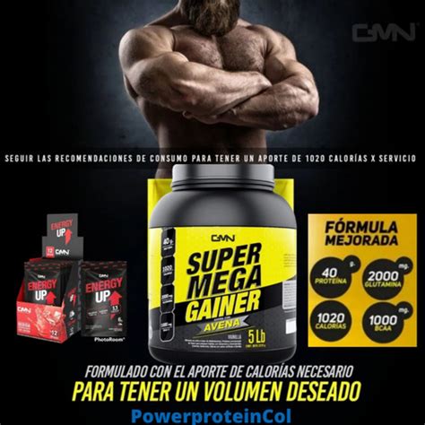 Super Mega Gainer Libras Caja Ener L A Env O Gratis