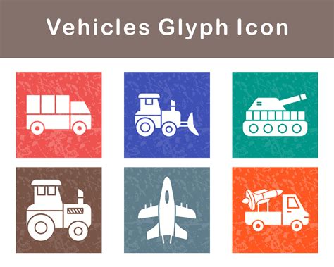 Vehicles Vector Icon Set 20938307 Vector Art At Vecteezy