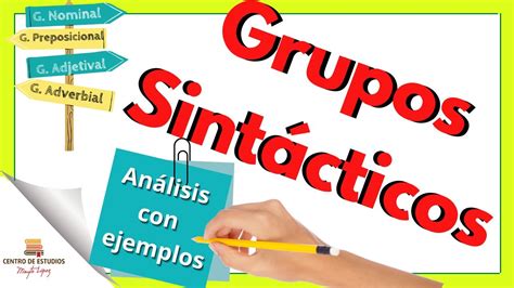 Análisis de GRUPOS SINTÁCTICOS YouTube