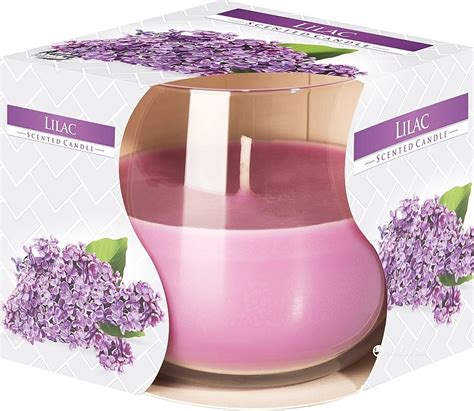 Bispol Scented Candle Bougie Parfum E En Verre Lilas Makeup Fr