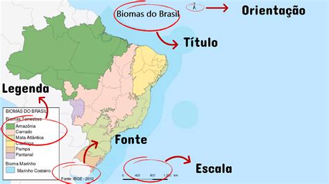 Qual É O Título Do Mapa - Elementos do mapa | PDF