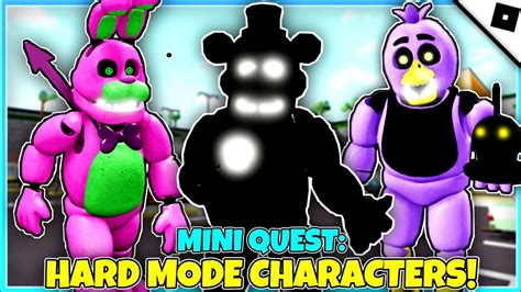 How To Get Mini Quest Hard Mode Characters Badge In Archived Nights