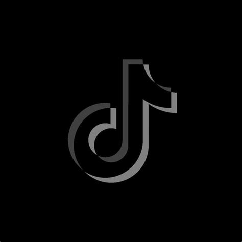 Tik Tok Icon Ios Dark Aesthetic App Icon Design App Icon Iphone Icon