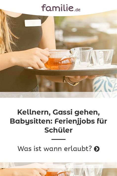 Ferienjobs für Schüler und Schülerinnen: Das ist erlaubt! | Ferienjob