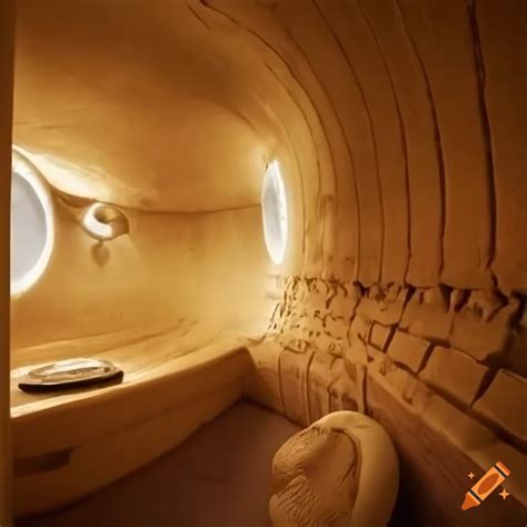 Interior Design Of An Underground Hotel Room On Mars On Craiyon