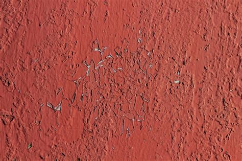 Premium Photo Red Peeling Paint On A Metal Surface Texture