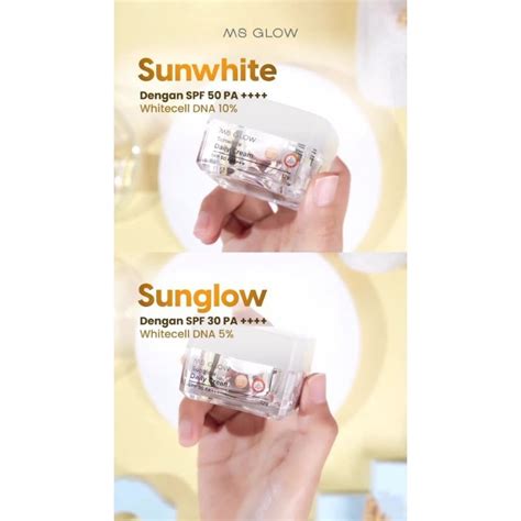 Jual SUNGLOW MS GLOW ORIGINAL SUNWHITE MS GLOW SUNSCREEN MS GLOW