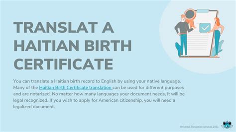 Ppt Haitian Birth Certificate Translation Powerpoint Presentation