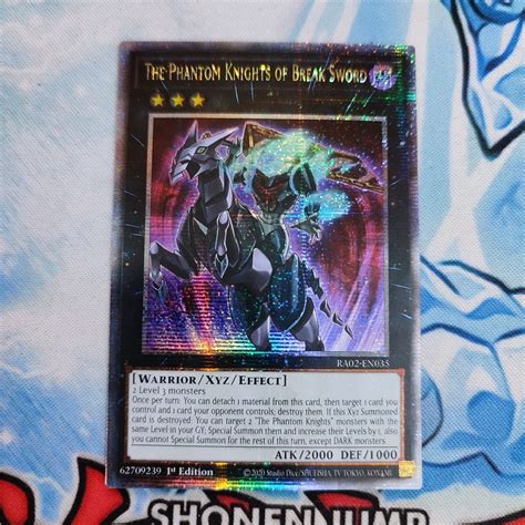 Jual Yugioh The Phantom Knights Of Break Sword RA02 QCSR Original